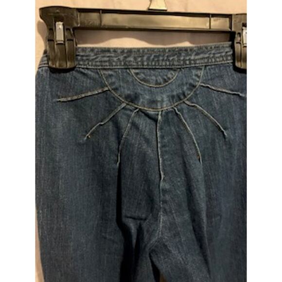 Free People Size 24 Women's Jean "Ray of Sunshine" Flare Leg - Picture 3 of 9